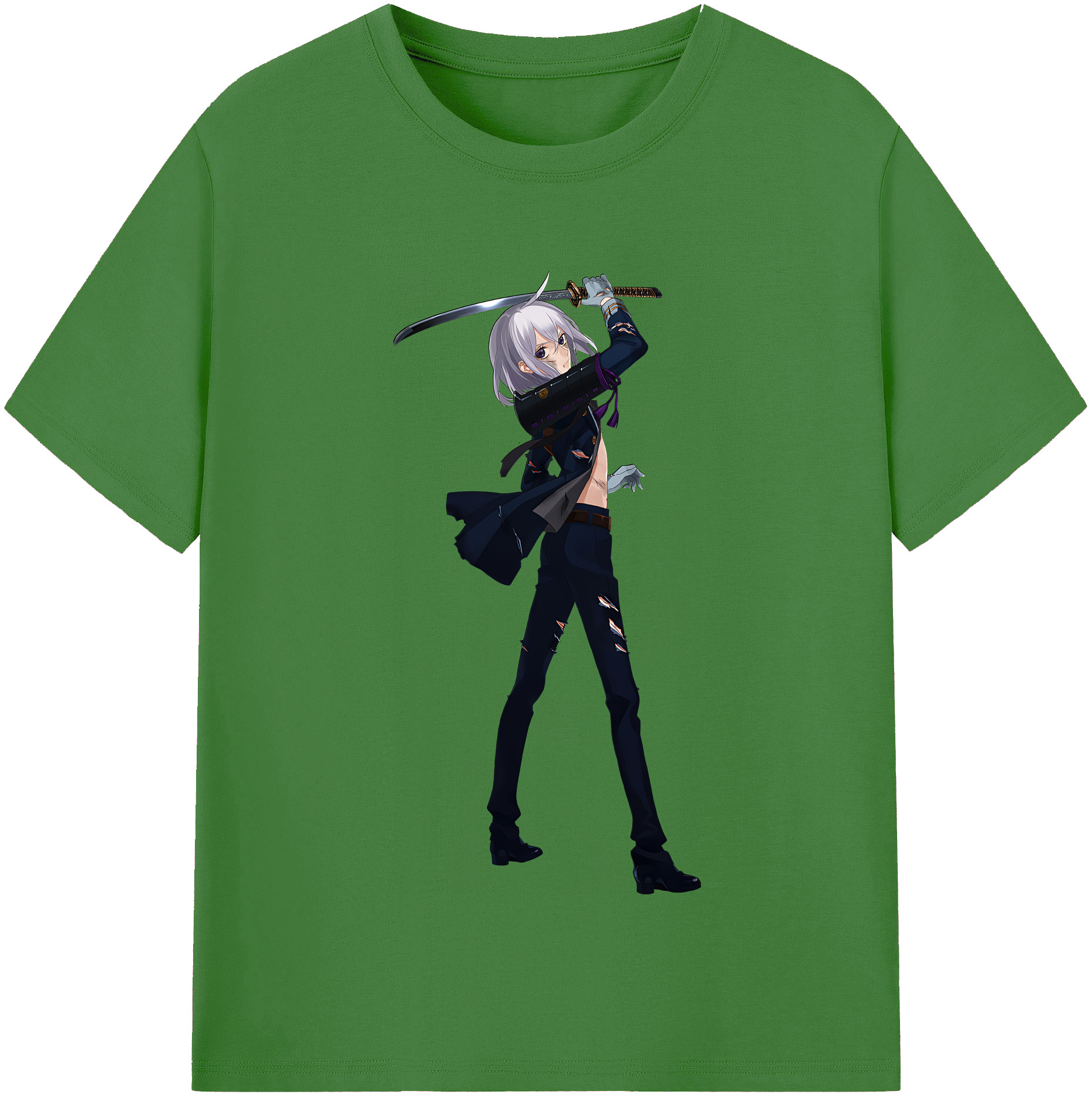 （画像用） 刀剣乱舞 Touken Ranbu レディースカジュアルプリントTシャツ（綿100％）
